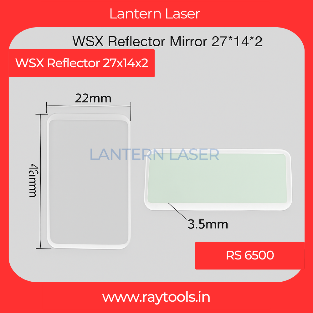 WSX Reflector Mirrors 27x14x2mm
